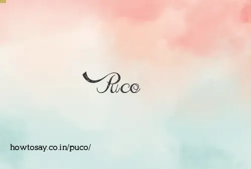 Puco