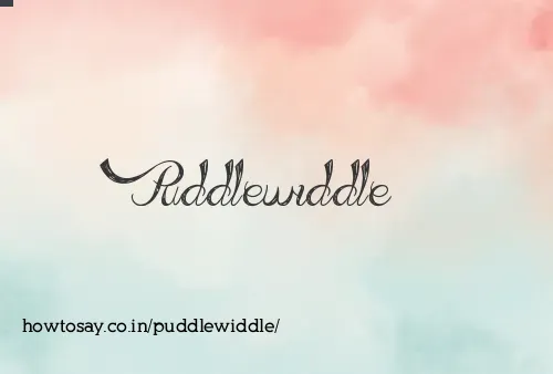 Puddlewiddle