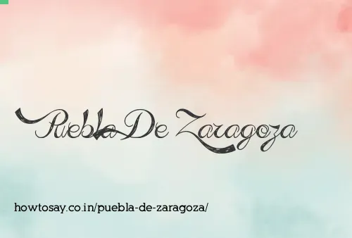 Puebla De Zaragoza