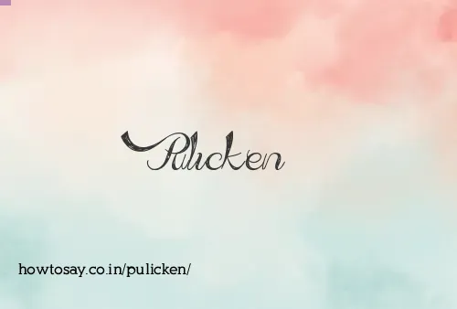 Pulicken