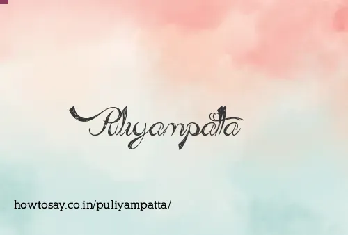 Puliyampatta