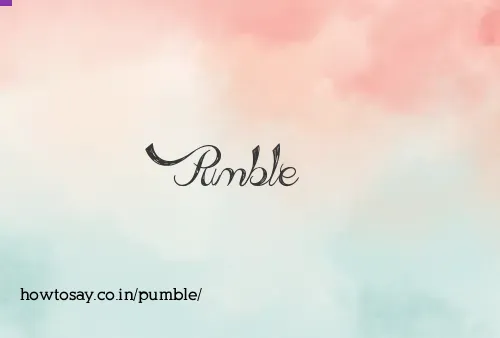 Pumble