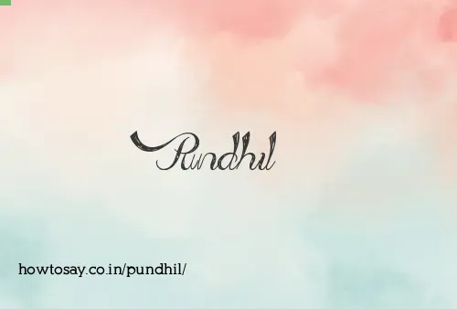 Pundhil