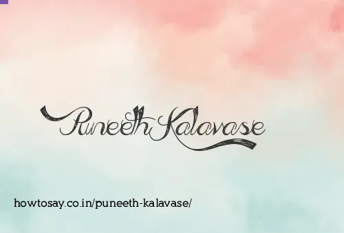 Puneeth Kalavase