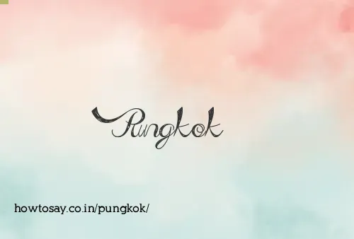 Pungkok