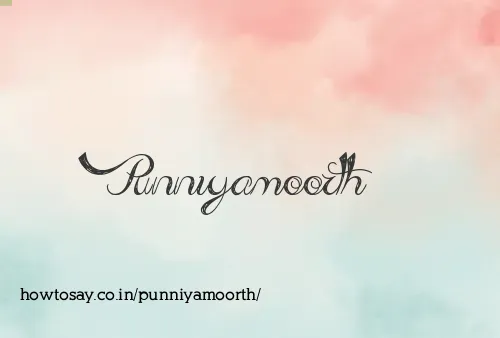 Punniyamoorth