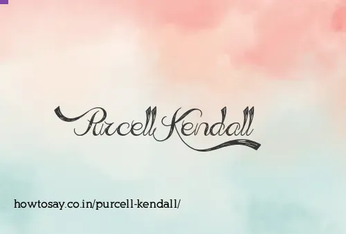 Purcell Kendall