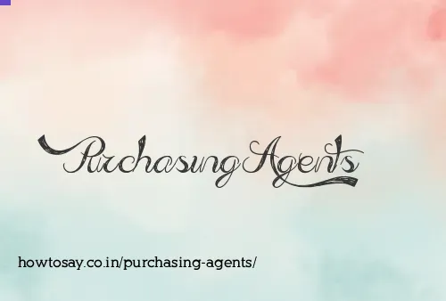Purchasing Agents