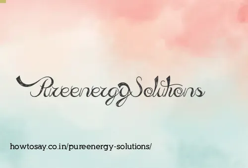 Pureenergy Solutions