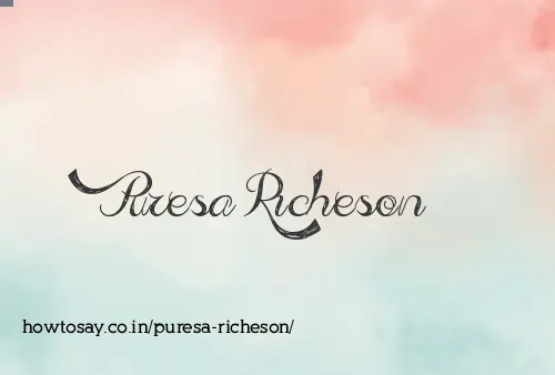 Puresa Richeson