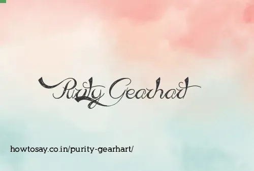 Purity Gearhart