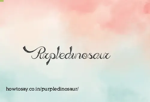 Purpledinosaur