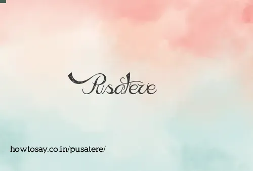 Pusatere