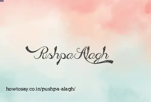 Pushpa Alagh