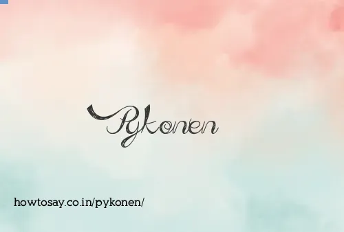 Pykonen