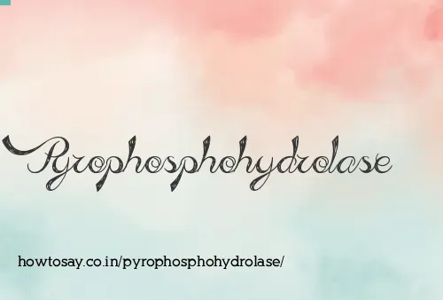 Pyrophosphohydrolase