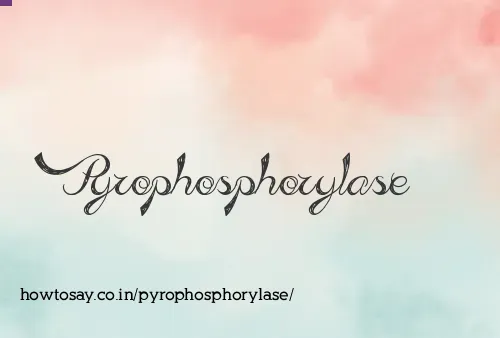 Pyrophosphorylase