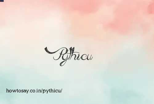Pythicu