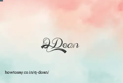 Q Doan