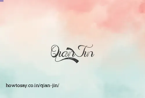 Qian Jin