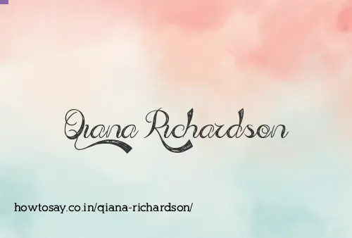 Qiana Richardson