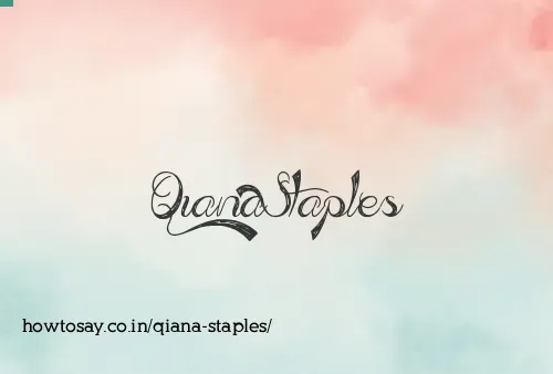 Qiana Staples