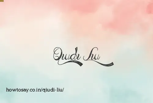 Qiudi Liu