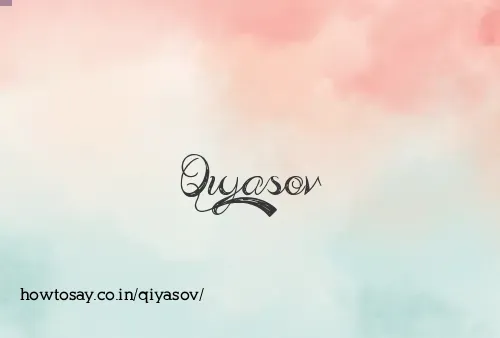 Qiyasov
