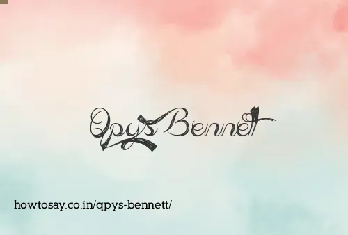 Qpys Bennett