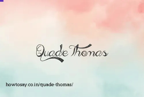 Quade Thomas