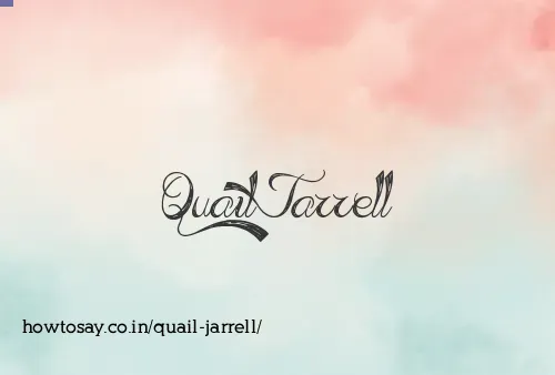 Quail Jarrell
