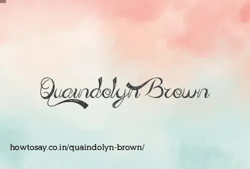 Quaindolyn Brown