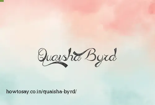 Quaisha Byrd