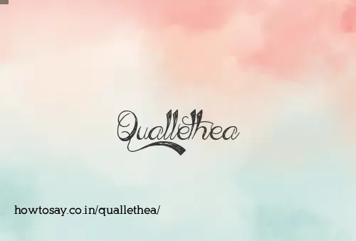 Quallethea