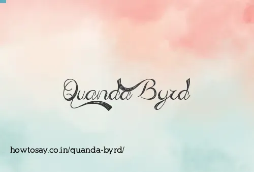 Quanda Byrd