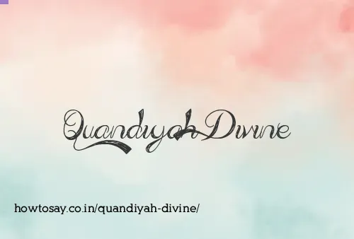 Quandiyah Divine