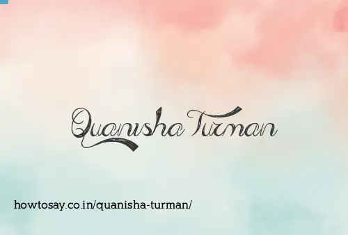 Quanisha Turman