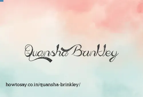 Quansha Brinkley