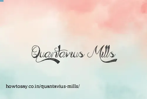 Quantavius Mills