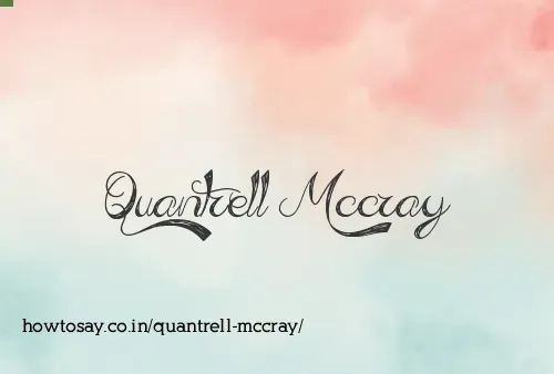 Quantrell Mccray