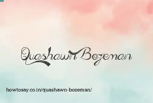 Quashawn Bozeman