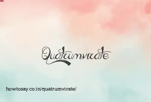 Quatrumvirate