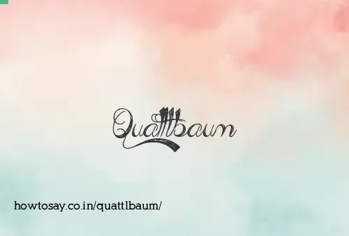 Quattlbaum