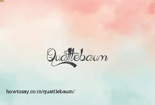 Quattlebaum