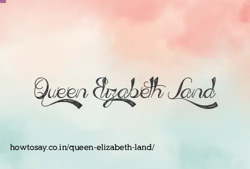 Queen Elizabeth Land