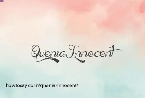 Quenia Innocent