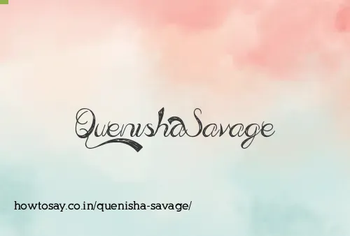 Quenisha Savage