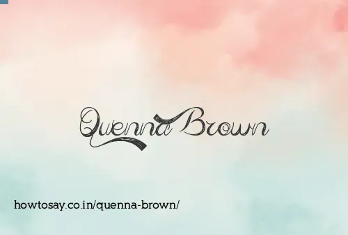 Quenna Brown