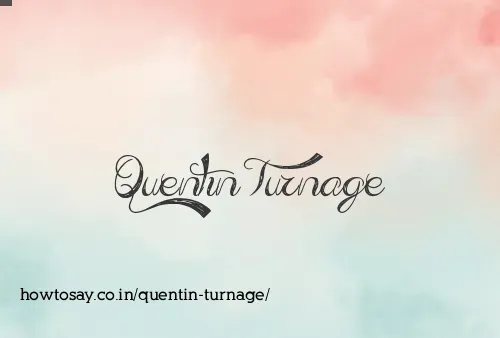 Quentin Turnage