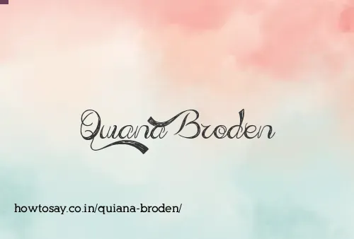 Quiana Broden
